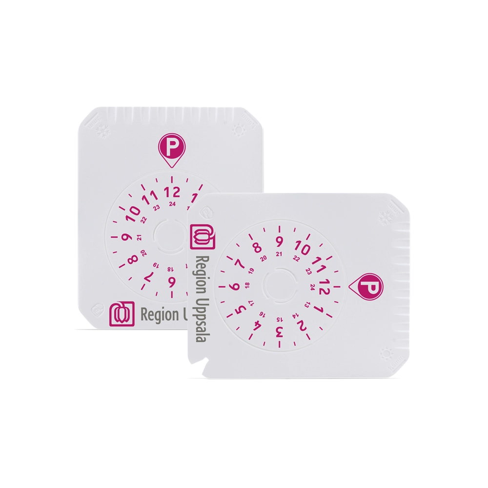 Isskrapa P-skiva Återvunnen